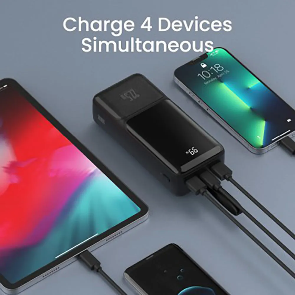 iQuick Digital Display Power Bank 30000mAh 22.5W