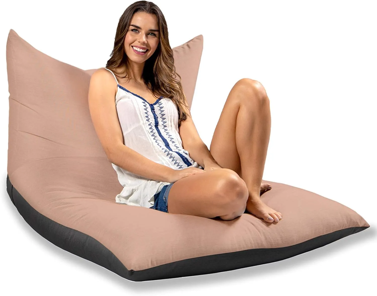 Jaxx Finster Outdoor Lounge bean bag chair, Petal