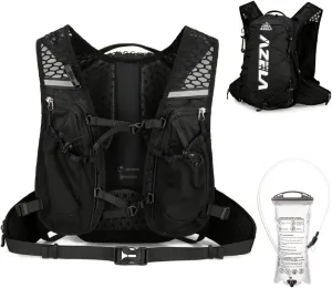 JEELAD Lightweight Running Vest for Women and Men with 1.5L Water Bladder for Hiking Trail Running Gear Cycling Marathon