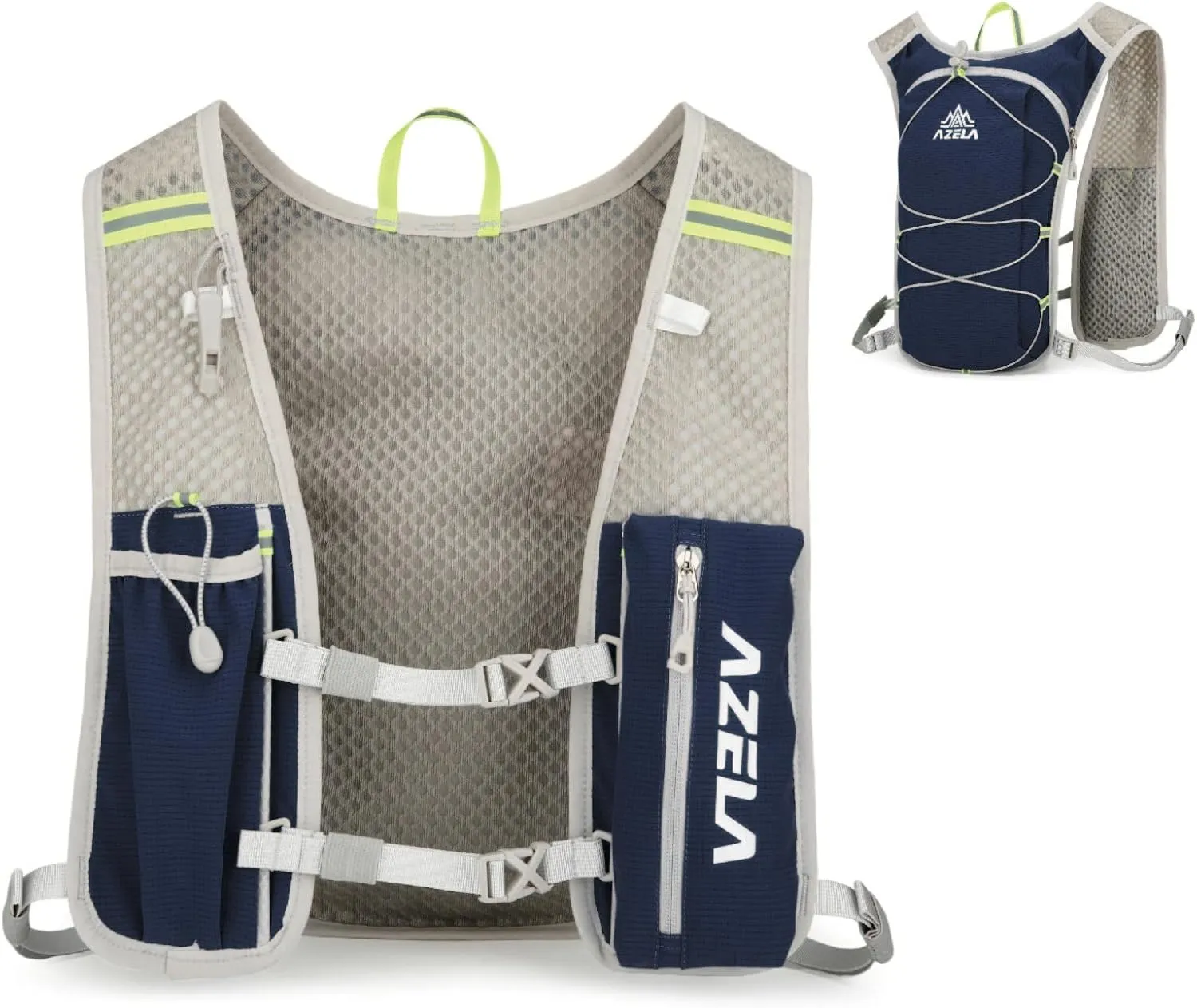 JEELAD Running Hydration Backpack, 5L Capacity, for Hiking, Running, Cycling, Marathon, Trail