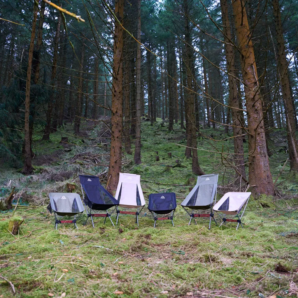 Jättebra Lightweight Camping Chair (Black)