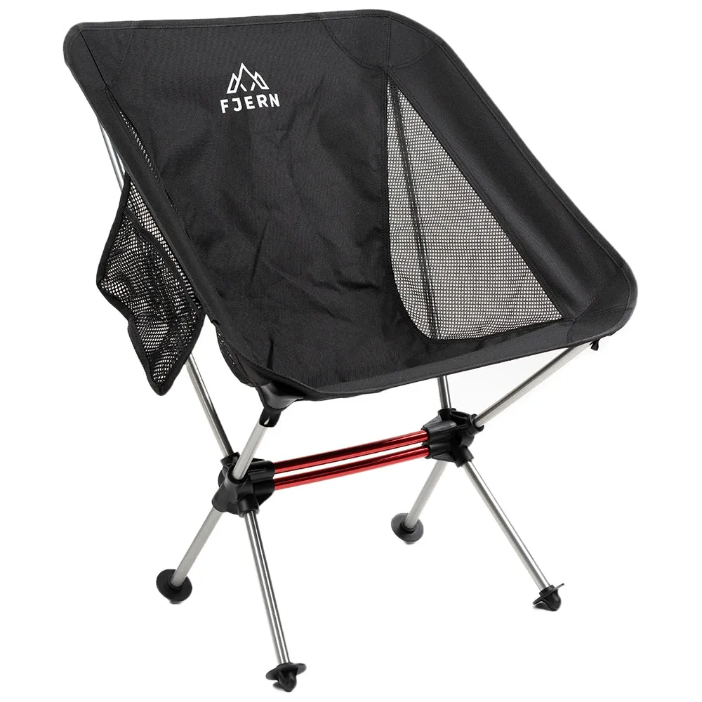 Jättebra Lightweight Camping Chair (Black)