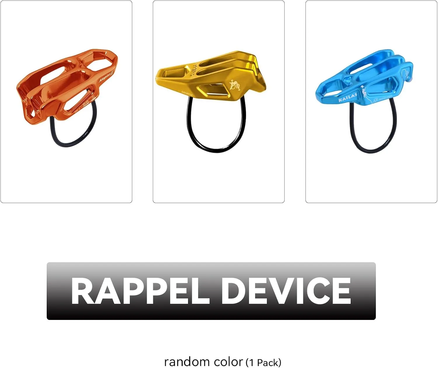 KAILAS Climbing Harness Kit Momentum Rock Climbing Harness Package Belay Device and Carabiner Climbing Chalk Bag