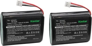 Kastar 2-Pack Battery Replacement for ADT 300-10186 Lithium-ion Battery, ADT Command Smart Security Panel ADT5AIO-1 ADT5AIO-2 ADT5AIO-3 ADT7AIO-1, Honeywell AI05-2, AIO7-2 Command Smart Security Panel