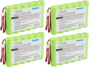 Kastar 4-Pack Battery Replacement for Honeywell 300-03866, Honeywell LCP500-4B, Honeywell LYNXRCHKIT-SHA, Honeywell OSA214, ADT Honeywell Lynx Plus, Honeywell Lynx 5100, Honeywell Lynx 5200 Alarm