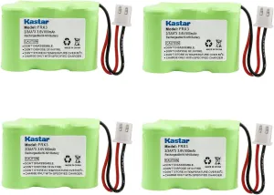 Kastar 4-Pack Rechargeable Ni-MH Battery Compatible with Eton FRX3 Axis Radio, Eton FRX3 0000101, Eton/GRUNDIG FR360-BAT, FR360 Radio (Don't fit Eton FRX3  FR250 FR300 FR350 FR370 FR400 FR405 FR600)
