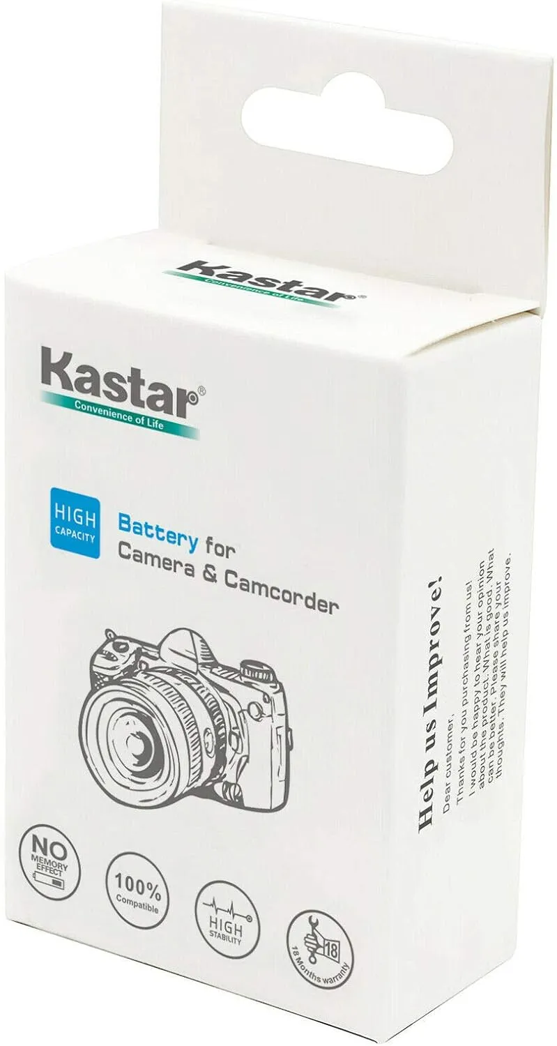 Kastar NP-50 Battery 4-Pack Replacement for Lectrosonics LB-50 Battery, Lectrosonics SSM Transmitter & IFBR1B Receiver, IFBR1B Bodypack Receiver, Lectrosonics 40117 Camera