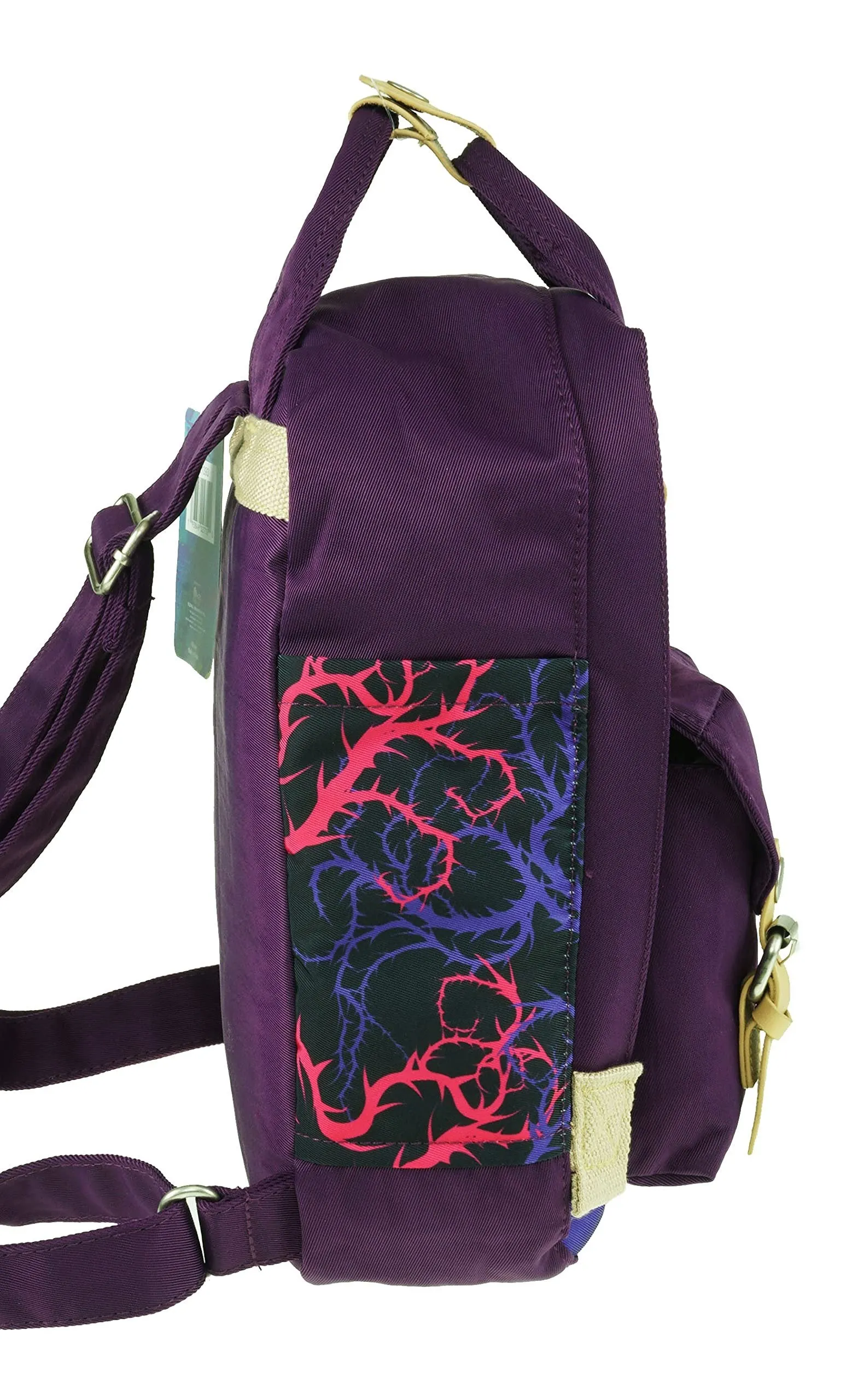 KBNL Disney Maleficent 12" Nylon Mini Backpack