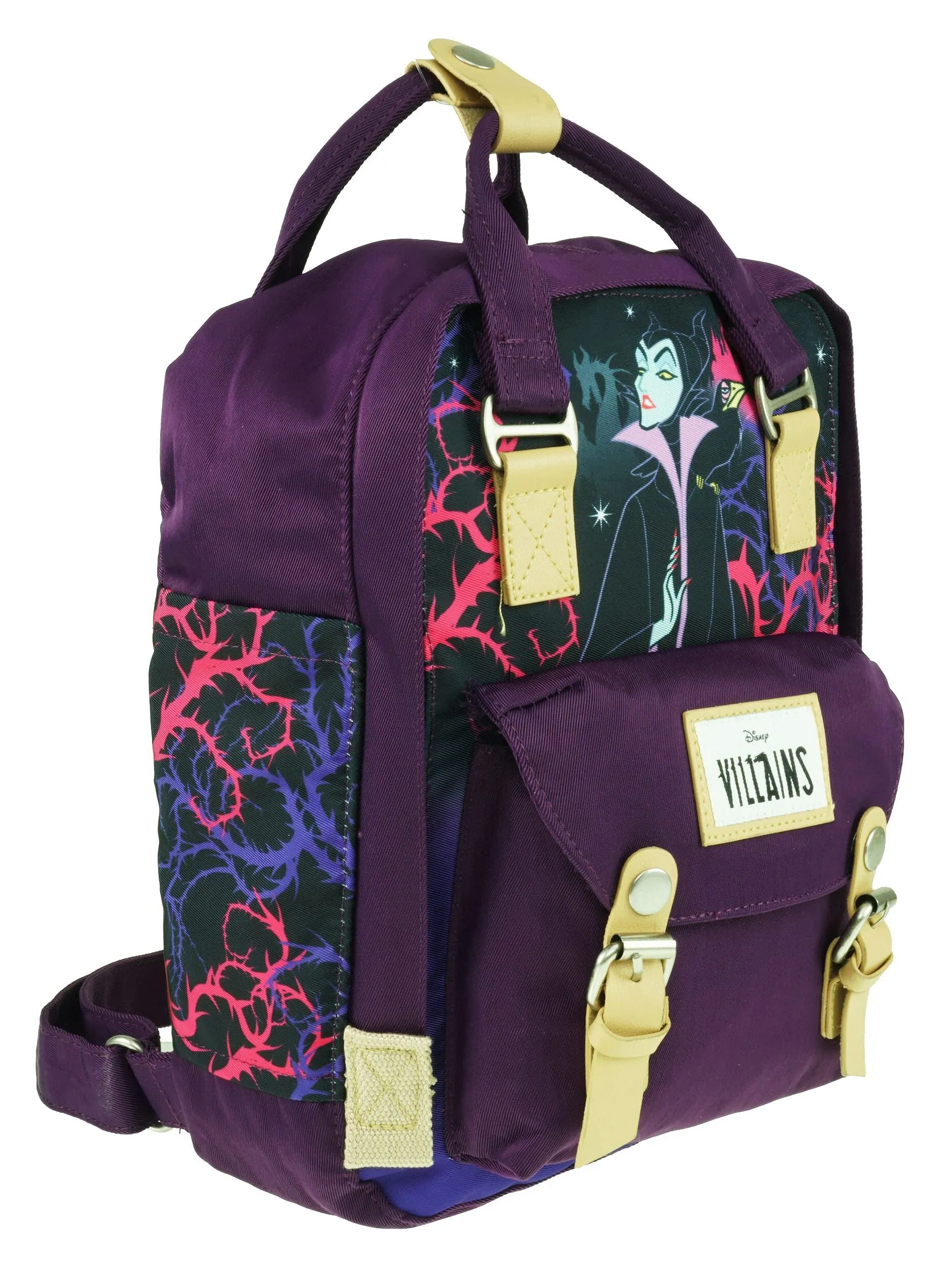 KBNL Disney Maleficent 12" Nylon Mini Backpack