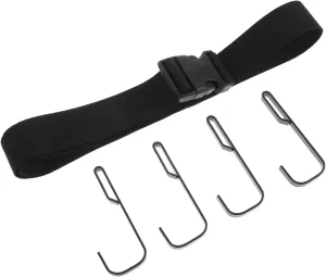 KESYOO 1 Set Hook Set Hanger Holder Hunting Accessory Strap Harness Hang on Tree Stand Accessories Support Archery Hooks Camo Climbing Tree Stand Climbing Stand Metal Black