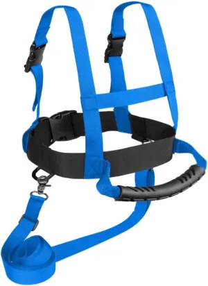 Kids Ski Harness Snowboard Harness with Long Ski Leash Roller Harness for Skating, Skateboarding, Snowboard