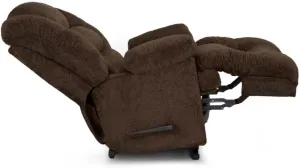 King of Comfort XL Everest Power Recline Rocker Recliner, 500 lbs Capacity, 44.5W x 48.5H x 71.5L inches, Big Man Chair. Fudge