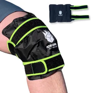 Knee Hot & Cold Ice Wrap Post Surgery Compression Reusable Gel Pack for Injury Flexible for Inflamation, Leg, ACL, MCL, Knee, Calf, Elbow, Ankle, Arm, Foot, Shin, Recovery Relief Therapy