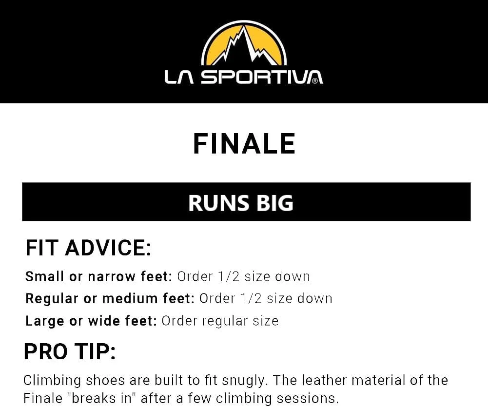 La Sportiva Mens Finale Rock Climbing Shoes