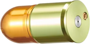 Lancer Tactical Green Gas Shell CNC Aluminum Airsoft 40mm Green Gas Shell-(60-120 Rounds, Gold/Green/Silver/Black)