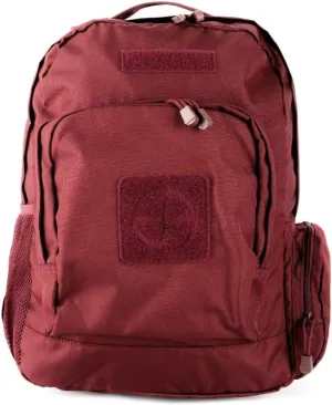 LAPG Commuter Backpack, Hydration Compatible Small Backpack - Maroon