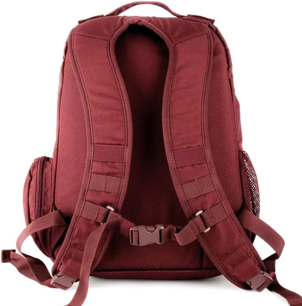 LAPG Commuter Backpack, Hydration Compatible Small Backpack - Maroon