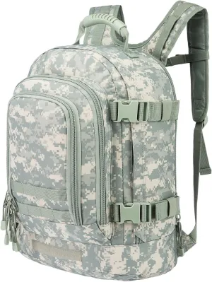Large 3 Day Expandable 39L-64L Backpack Military Tactical Hiking Camping Daypack