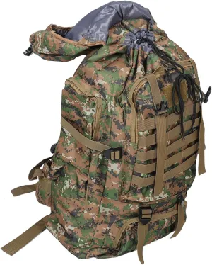 Large Mountaineering Backpack Durable Outdoor Knapsack Comfortable Shoulder Straps for Hiking Camping Trail Running Multifunctional Use Reliable for Harsh Conditions