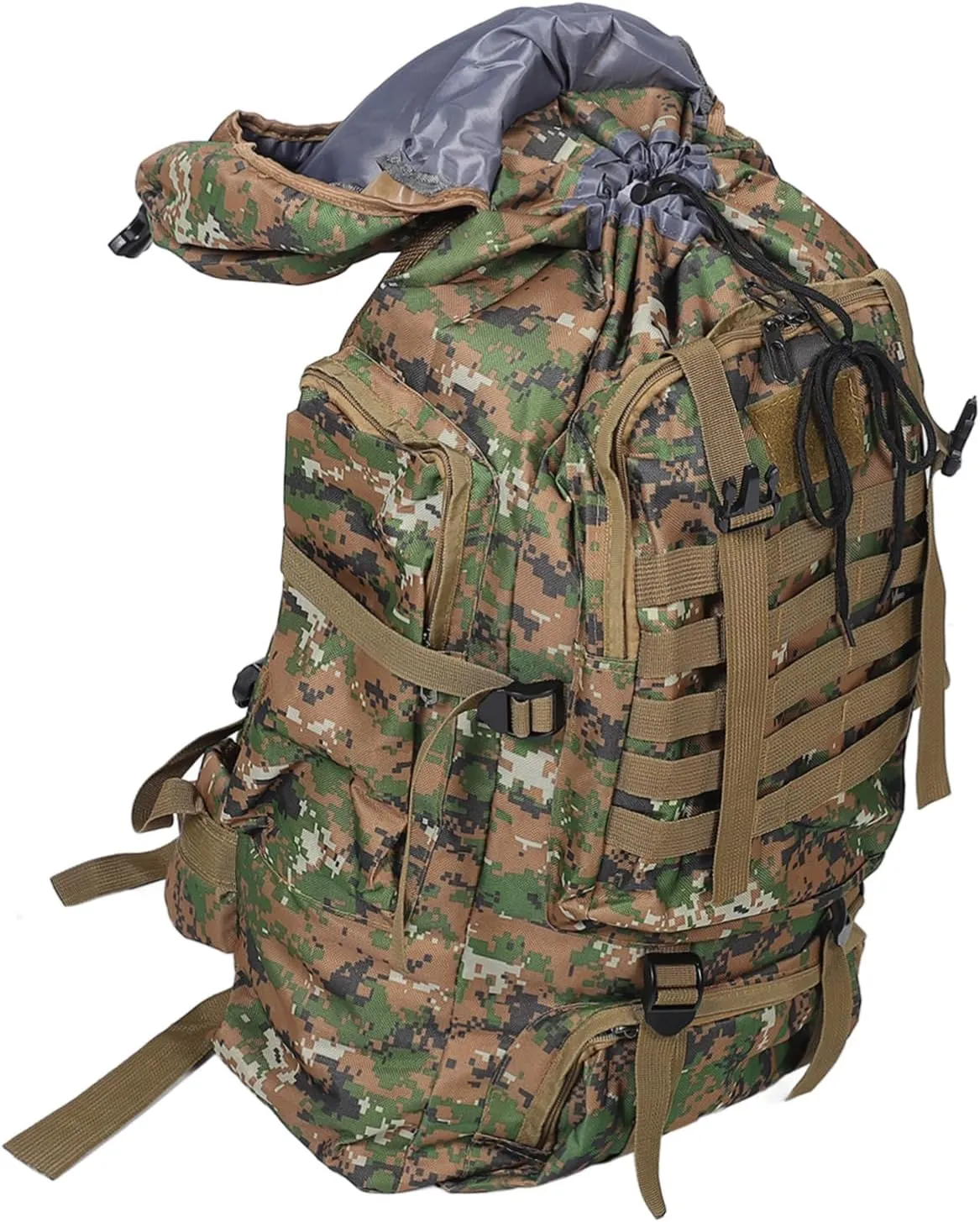 Large Mountaineering Backpack Durable Outdoor Knapsack Comfortable Shoulder Straps for Hiking Camping Trail Running Multifunctional Use Reliable for Harsh Conditions