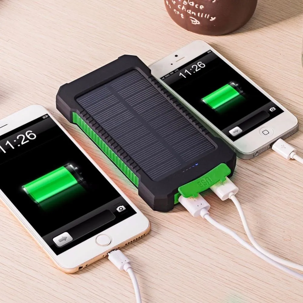 LED Emergency Solar Power Bank