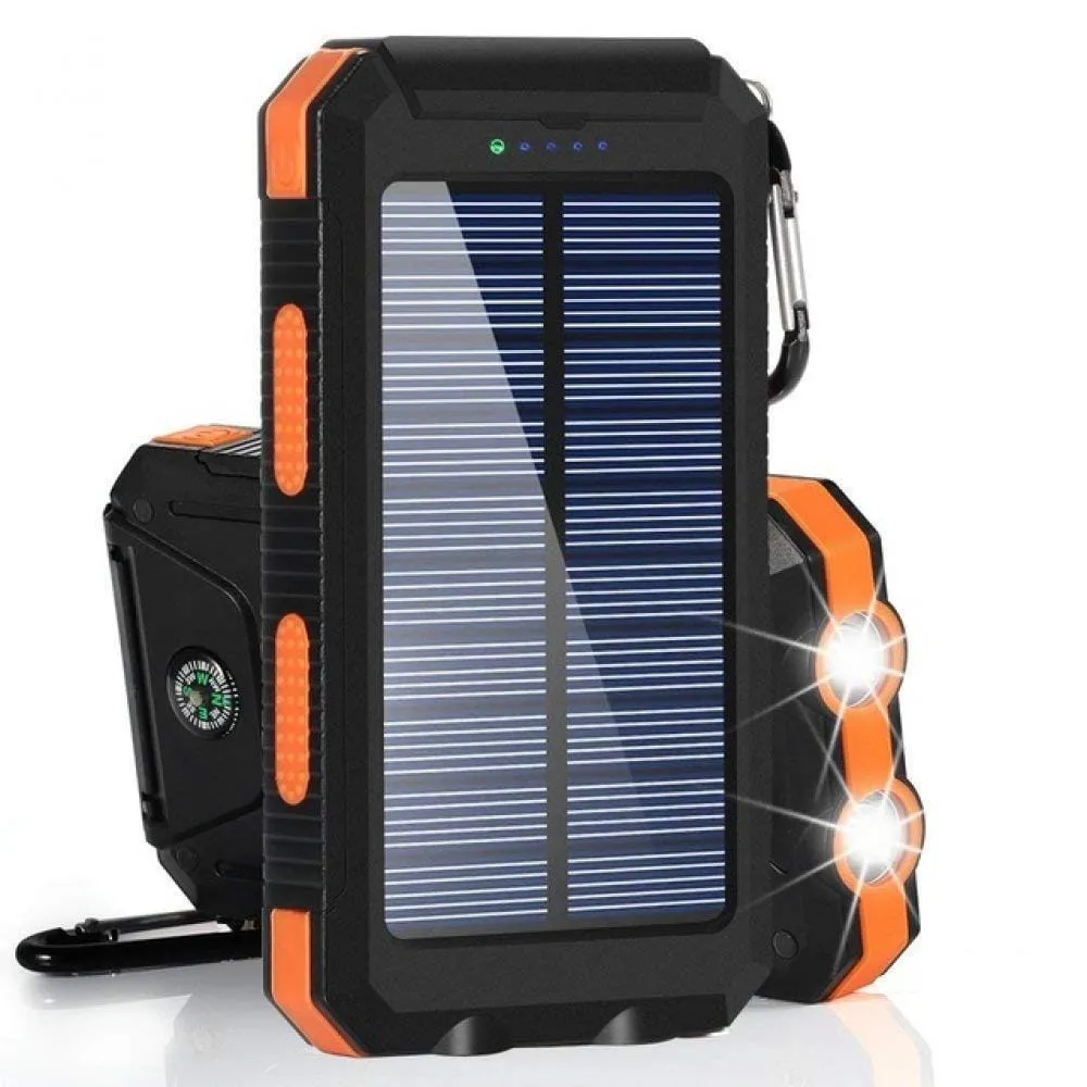 LED Emergency Solar Power Bank