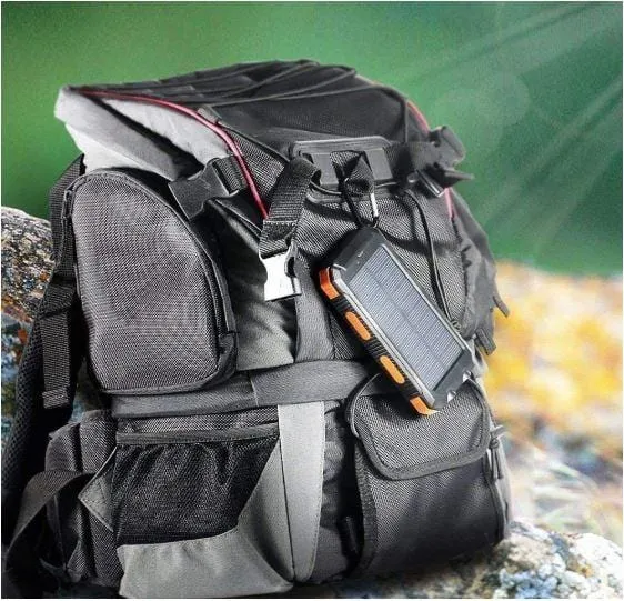 LED Emergency Solar Power Bank