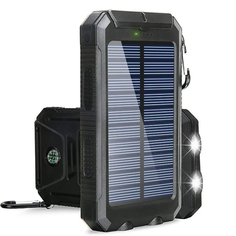 LED Emergency Solar Power Bank