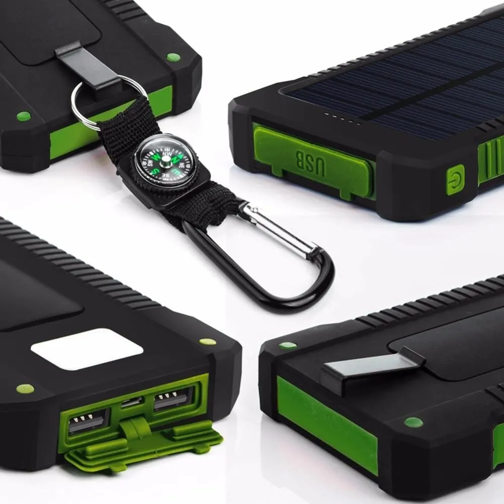 LED Emergency Solar Power Bank