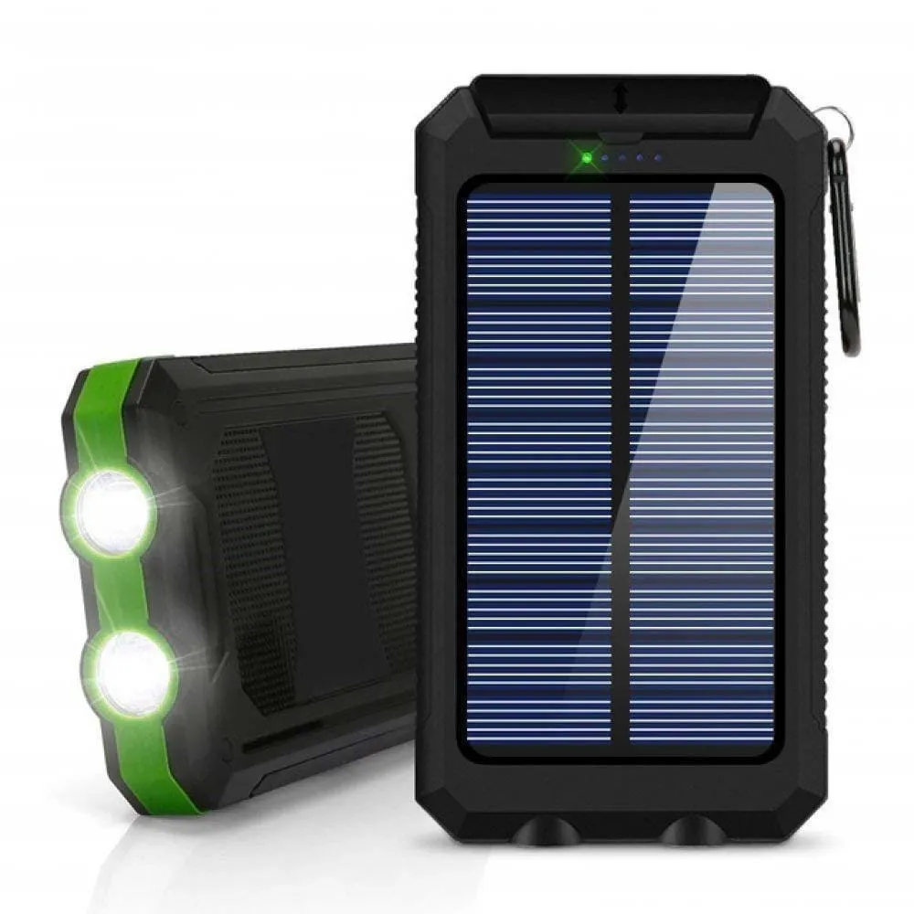 LED Emergency Solar Power Bank