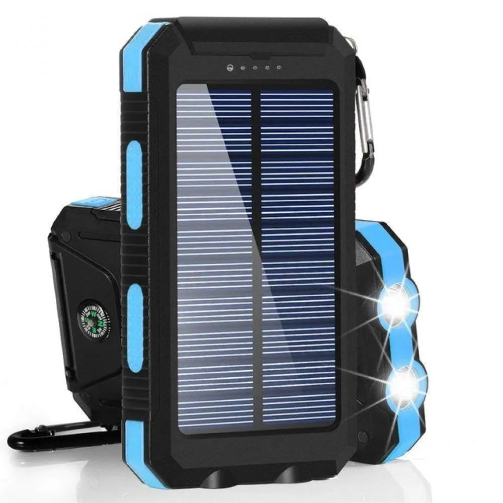 LED Emergency Solar Power Bank