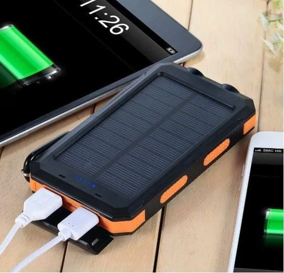 LED Emergency Solar Power Bank