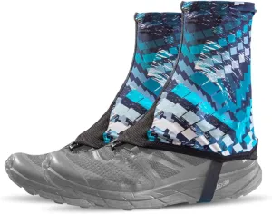 Leg Gaiters,Lightweight Cycling Outdoor Gaiters,Cross-Country Running and Desert Hiking Footwear Equipment,Adjustable Size Leg Gaiters(1 Pair)