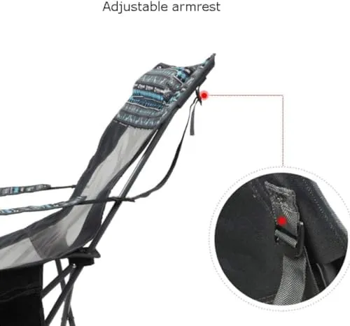 Leisure Camping Chair Folding Chair Recliner Portable Lunch Break Sports Moon Chair