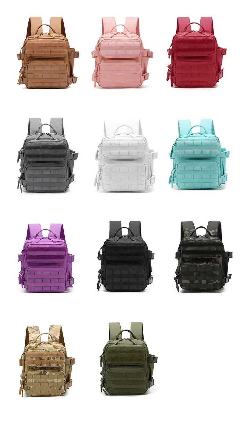 LHI 9L Mini Tactical Backpack for Women Hiking and Gym