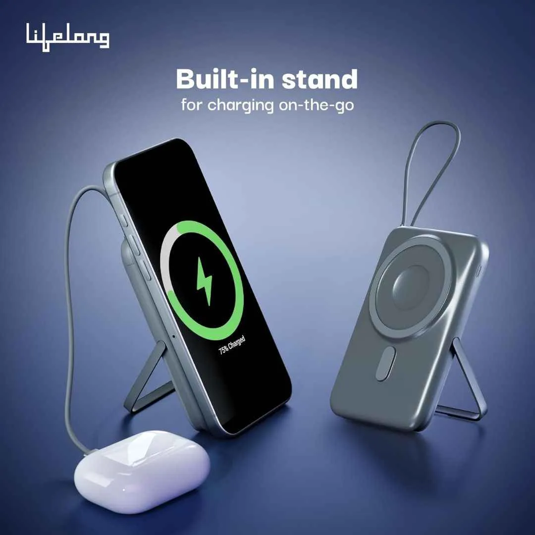 Lifelong SnapVolt 10000mAh Quick Charge 3.0 | Magsafe Power Bank