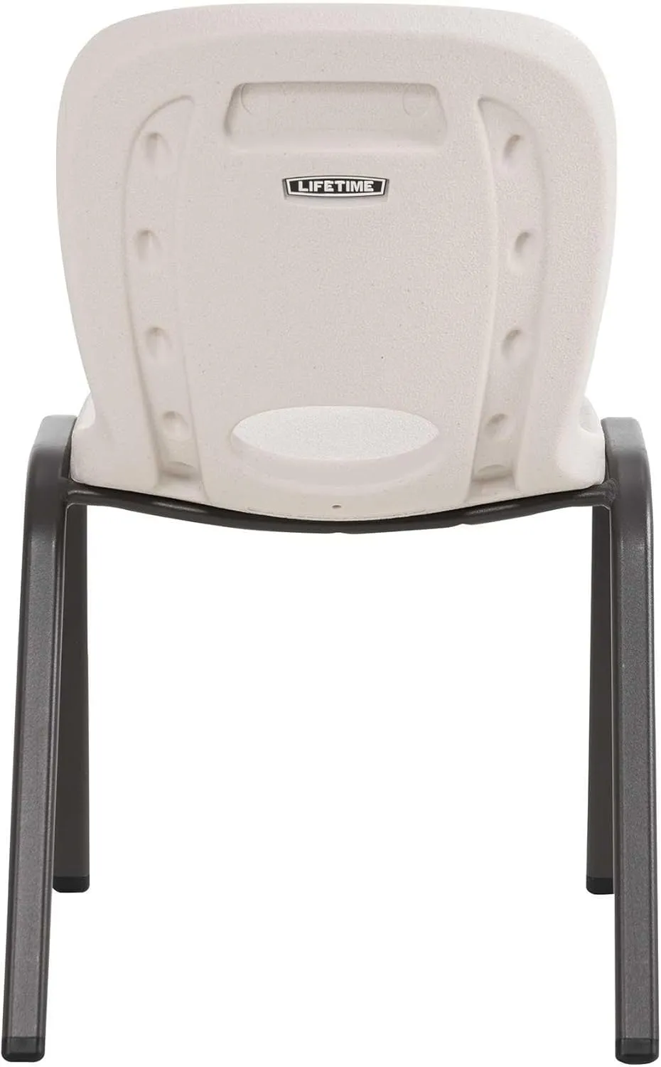 Lifetime 80383 Kids Stacking Chair, Almond