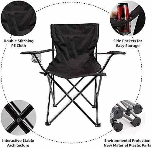 Lightweight Aluminum Folding Chair Compact Camping Chair