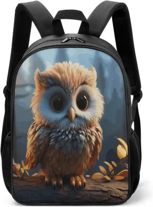 Lightweight Backpacks Cute Travel Bag Durable Cute Owl Printing Small Travel Backpack For Women & Men