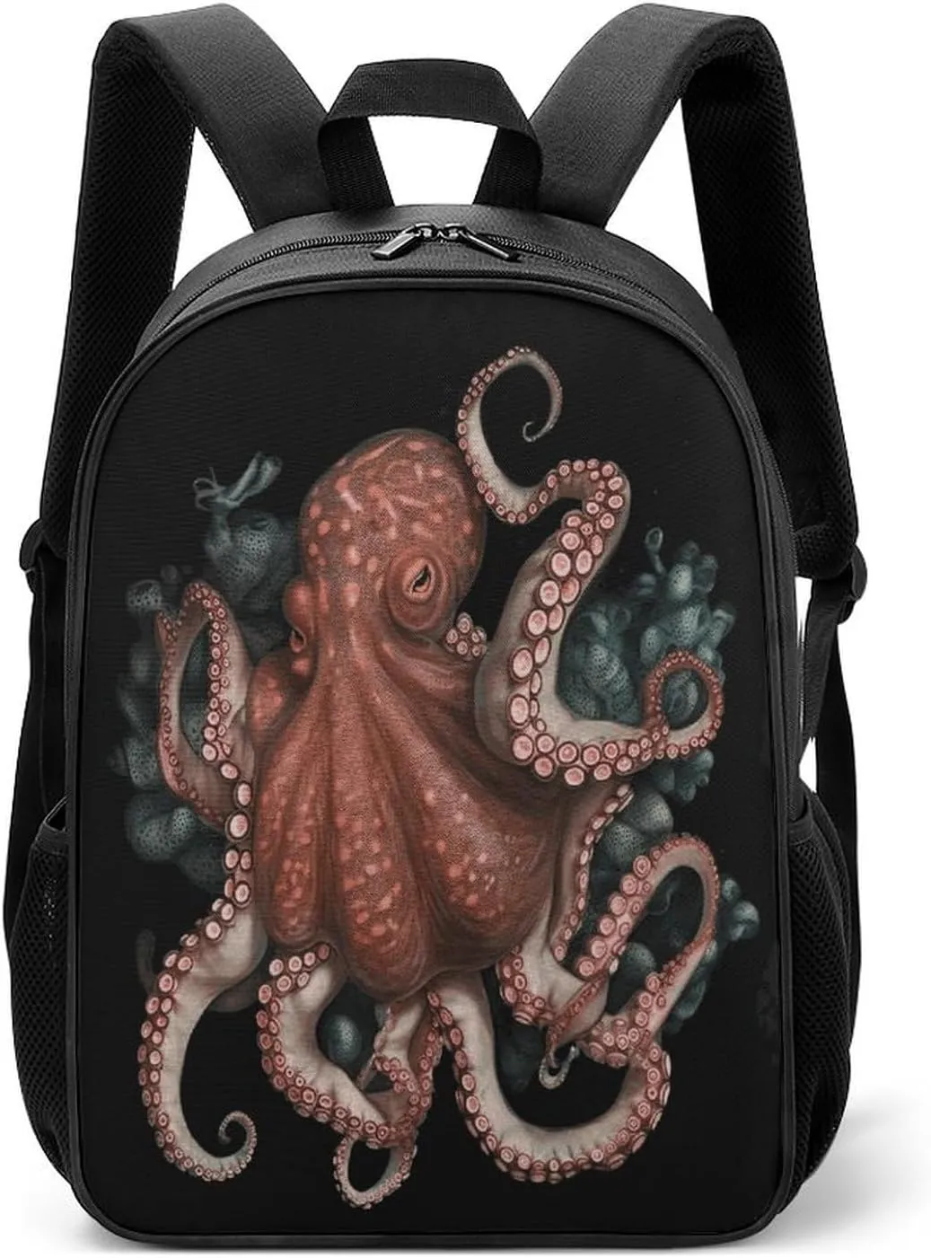 Lightweight Backpacks Cute Travel Bag Durable Octopus Intertwined Printing Small Travel Backpack For Women & Men