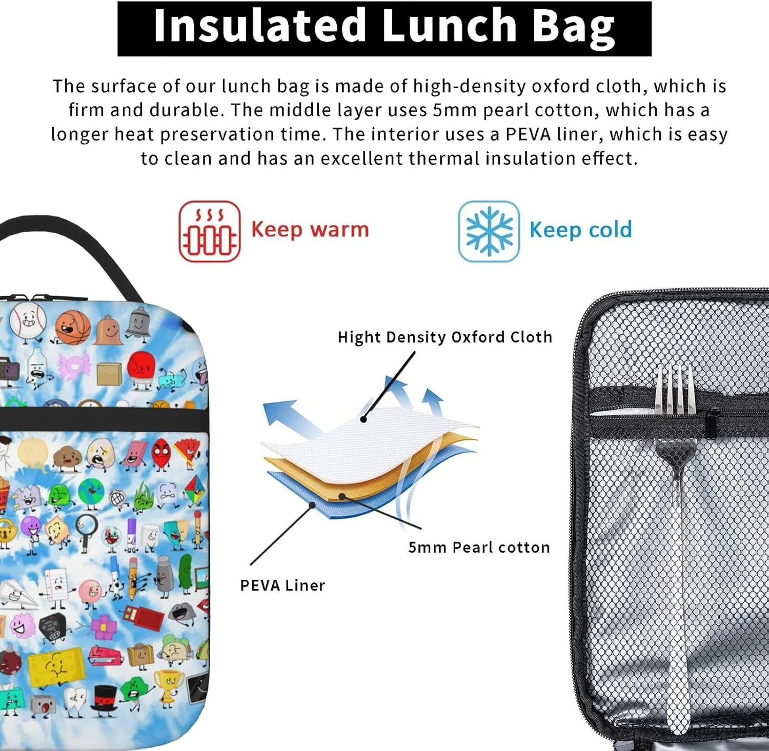 Lightweight Hiking Daypacks Backpack With Lunch Box Sets Adjustable Shoulder Straps