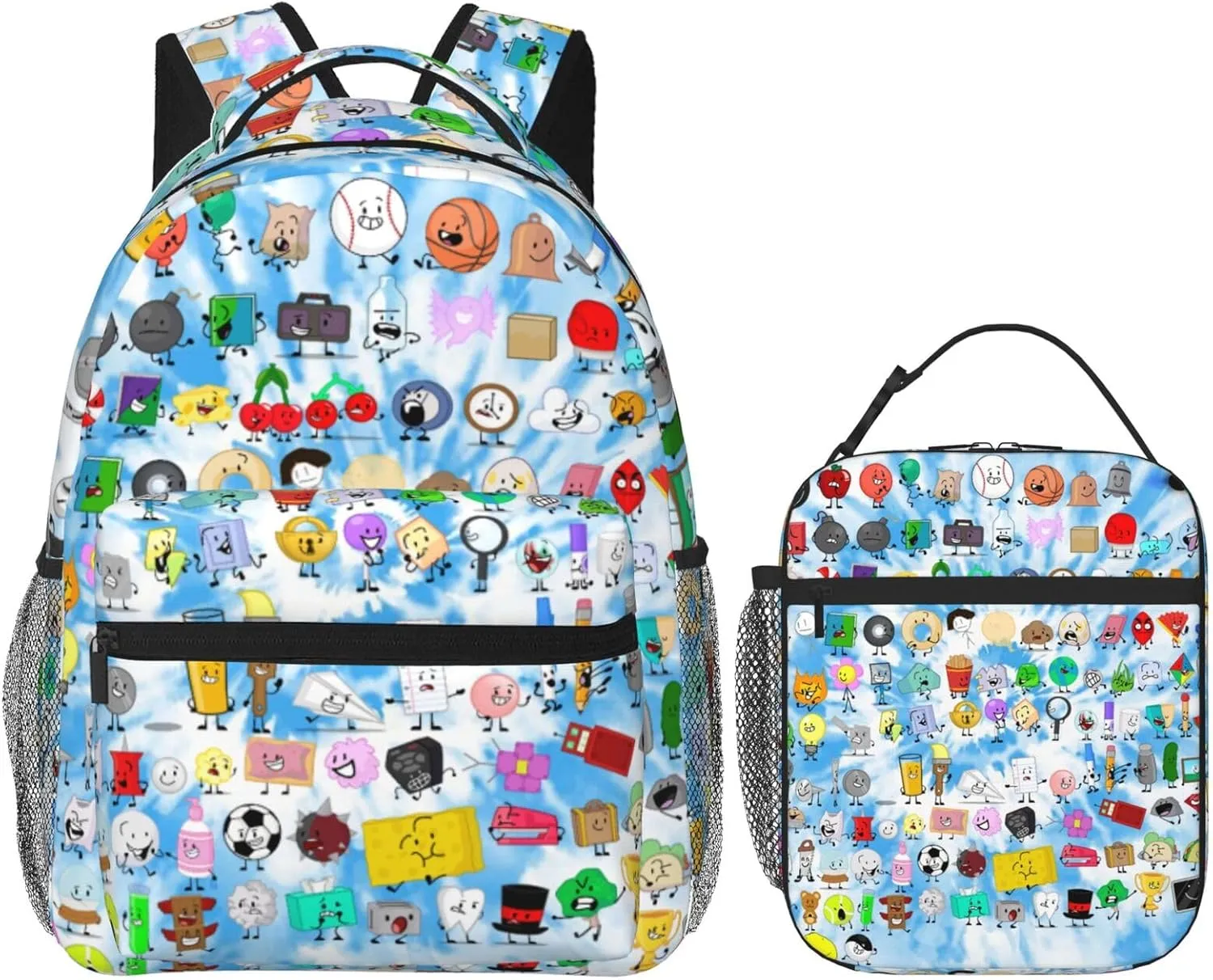 Lightweight Hiking Daypacks Backpack With Lunch Box Sets Adjustable Shoulder Straps