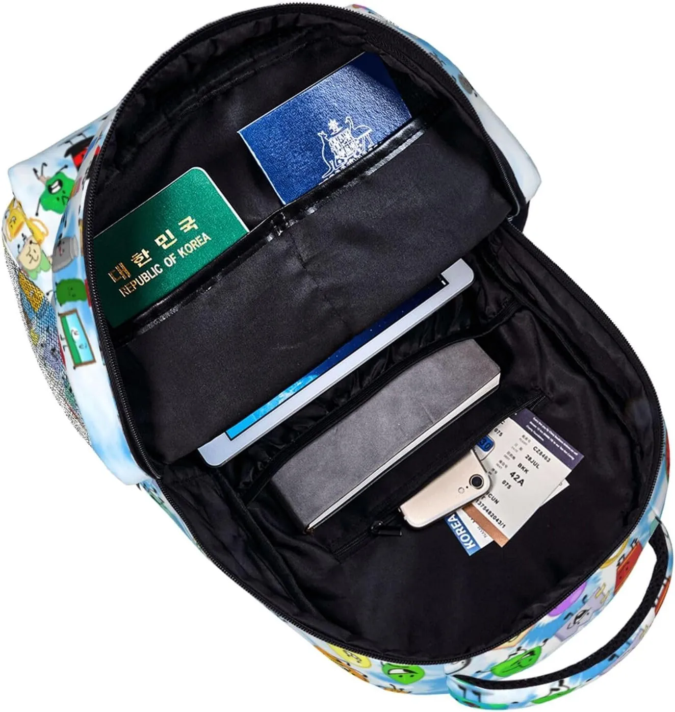 Lightweight Hiking Daypacks Backpack With Lunch Box Sets Adjustable Shoulder Straps