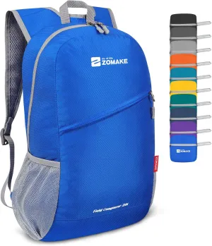 Lightweight Packable Backpack 20L, Foldable Backpacks Small Daypack for Hiking Water Resistant Day Bag for Travel