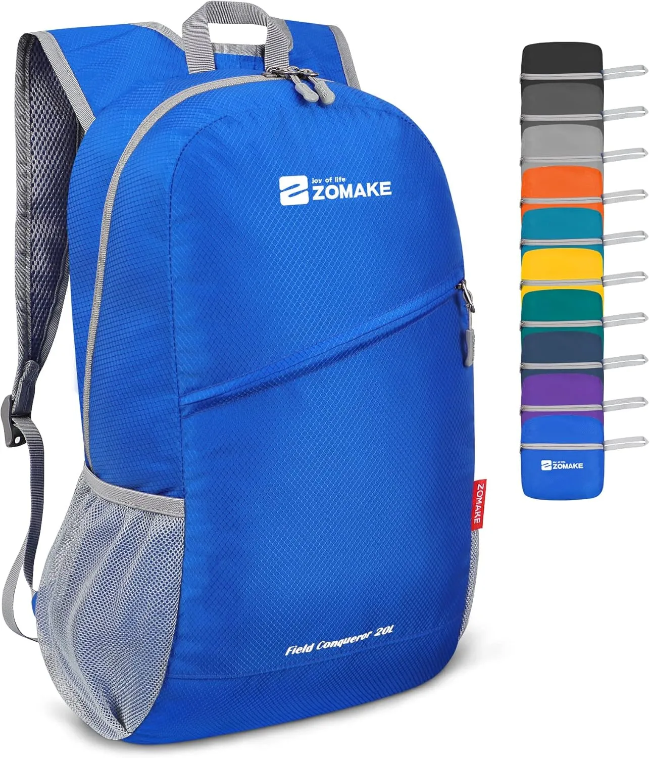 Lightweight Packable Backpack 20L, Foldable Backpacks Small Daypack for Hiking Water Resistant Day Bag for Travel