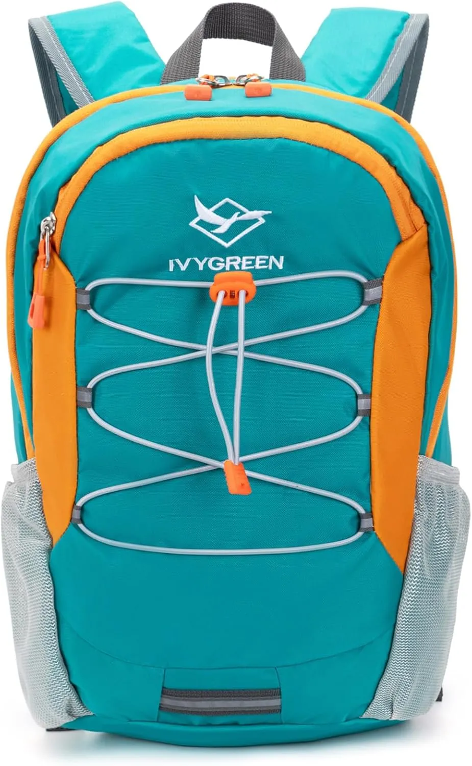 Little Kids Hiking Backpack for Boys or Girls, Small Daypack for Camping or Travel (Teal blue, Small)