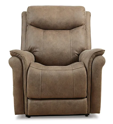 Lorreze Driftwood Power Lift Recliner