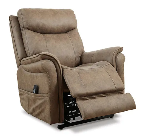 Lorreze Driftwood Power Lift Recliner