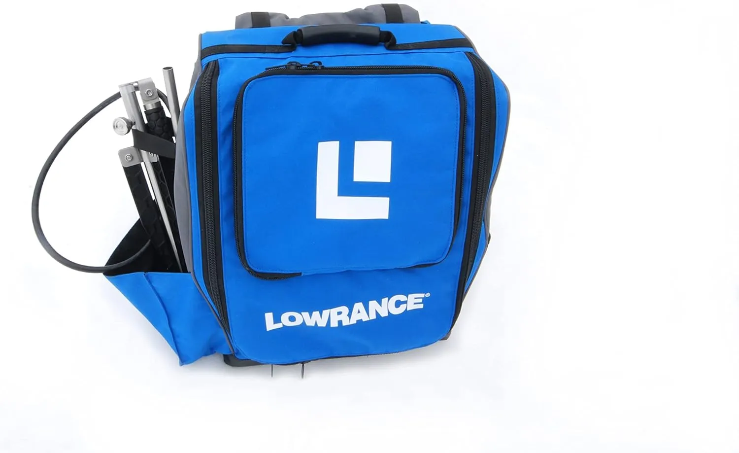 Lowrance ActiveTarget Explorer Portable Ice Kit with ActiveTarget Transducer, Bag, 24Ah Battery, Transducer Pole (No Display Included)