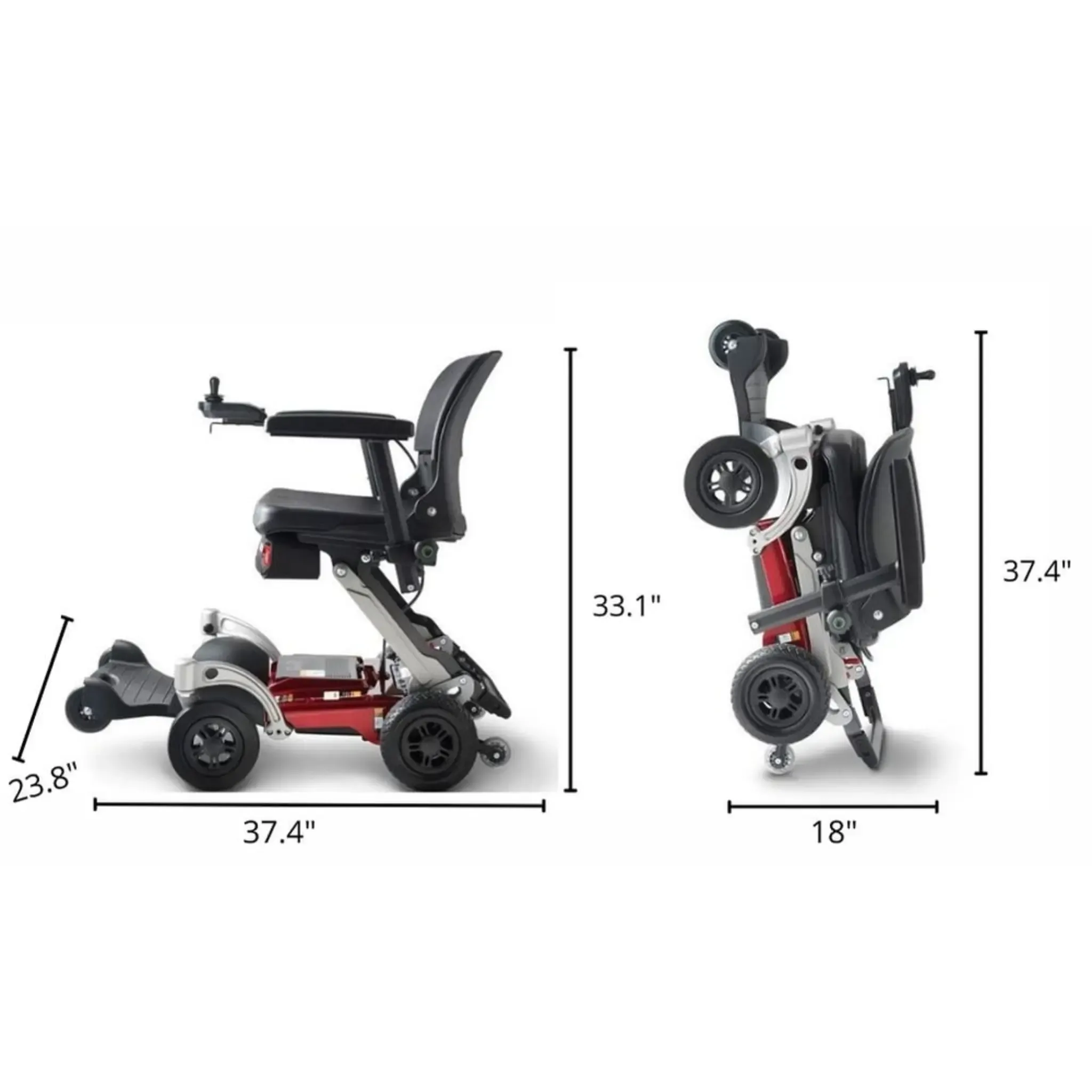 Luggie TravelRider Power Chair - Lightweight